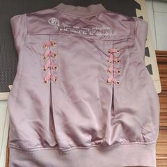 女の子アウター/150　お菓子との交換でこちら無料で大丈夫です。の画像