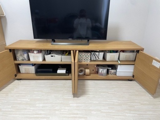 無印良品 テレビ台  スタッキングキャビネット(テレビ付きません)