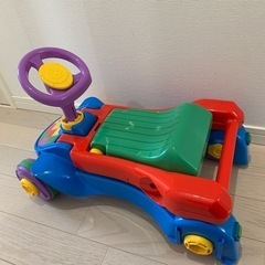 子供　車おもちゃ　手押し車&足蹴り車の画像