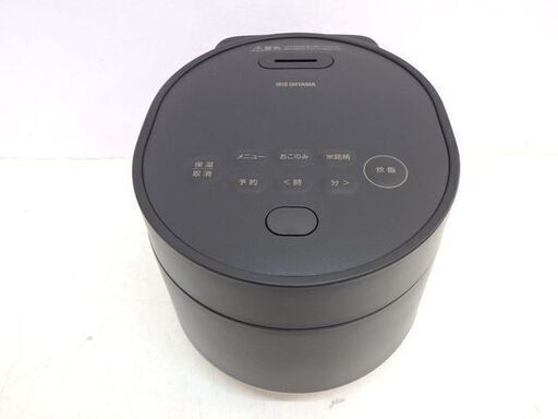 ★ 未使用品 / 新札幌 アイリスオーヤマ RC-MGA30-B ジャー炊飯器 2022年製 3合炊き / N0.2068 ★