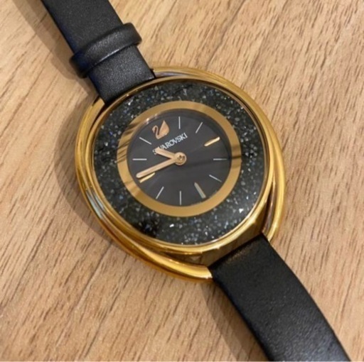 SWAROVSKI 時計 革ベルト スワロフスキー
