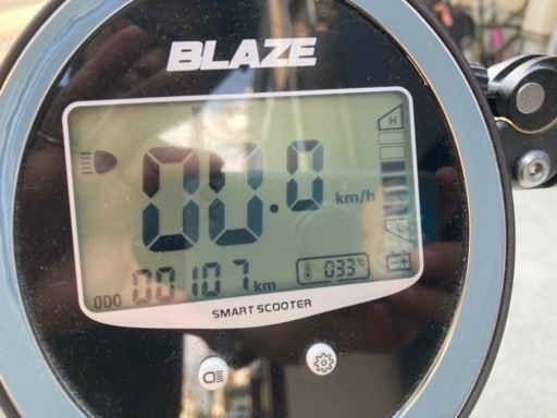 【取引終了】オシャレな電動バイク　BLAZE smart EV