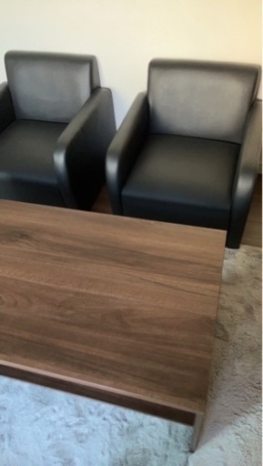 テーブル、ソファ、4点セット