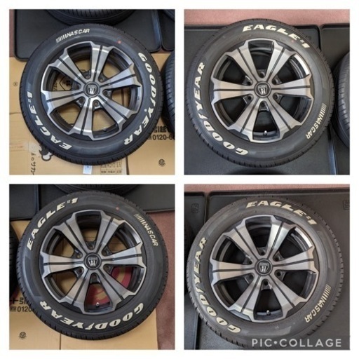 ハイエース　アルミタイヤ