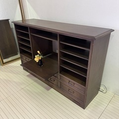 永田良介商店　アンティーク　テレビ台　収納家具　昭和レトロの画像