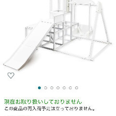 美品　野中製作所　ジャングルジム　滑り台の画像