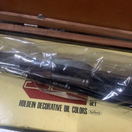 ホルベイン 油絵具 木製 セット