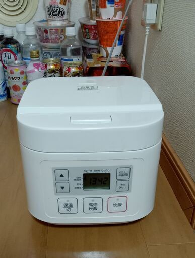（決まりました）3合炊き炊飯器（ニトリ）