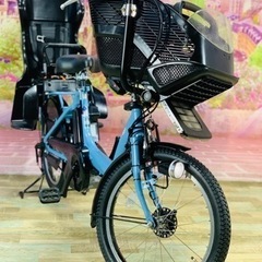 ❹ 5800子供乗せ電動アシスト自転車ヤマハ3人乗り対応20インチ