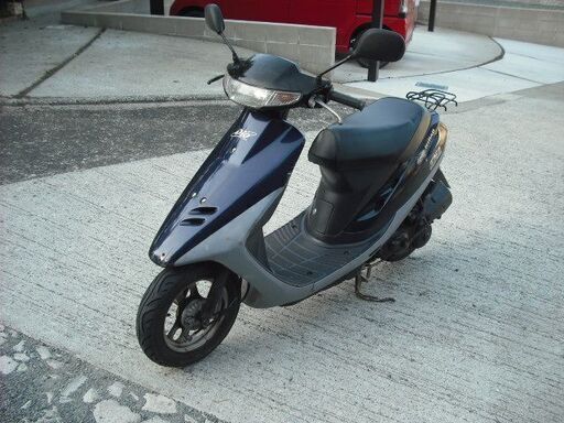 HONDA SuperDio スーパーディオ  (AF27) ブルー・外装キズ補修有り