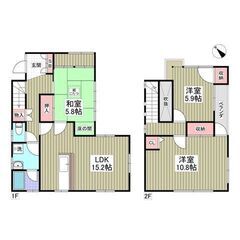 🌻入居費用25万円🌻】✨審査No.1✨ 🔥東武日光線「幸手」駅 徒歩10分🔥 - 幸手市