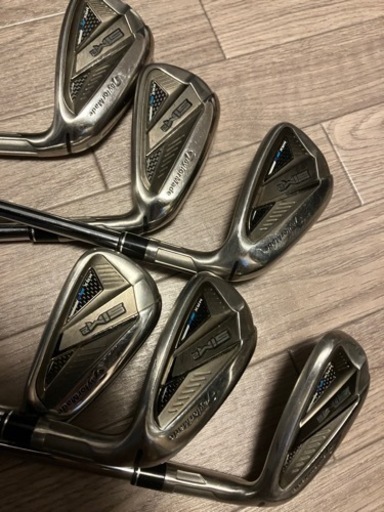 公式オンライン購入テーラーメイドアイアンセット➕A付きsim2max 硬さS