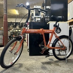 SUBARU IMPREZA SPORT 折りたたみ自転車引き取り限定。 お引取り限定 スバルオリジナル SUBARU IMPREZA SPORT 20インチ