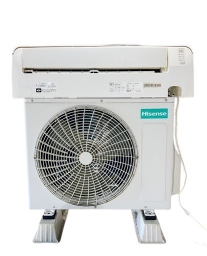 Hisense ハイセンス ルームエアコン HA-S22CE8-W 冷暖房兼用 2020年製 家庭用 室内外ユニット 分離型 空冷式 中古品