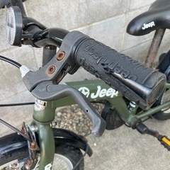 Jeep自転車カーキ16インチ（幼児〜）の画像