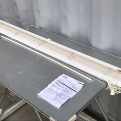 ニトリ◇白◇ブラインド◇幅130×135cm◇カーテンレール用プ...