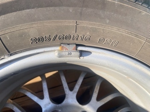 BBS アルミホイール 205/60R16 92H 16×6JJ 46 タイヤセット ホイールセット タイヤ ホイール 16インチ 5