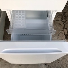 【リサイクルサービス八光】2021年製　ヤマダセレクト YRZF15G1 2ドア冷蔵庫 (156L・右開き) ホワイトの画像