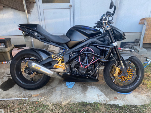 triumph ストリートトリプル675 車検令和6年4月