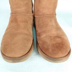 【激安】UGG　ムートンブーツ　ベージュ　23ｃｍ　商管-1076の画像