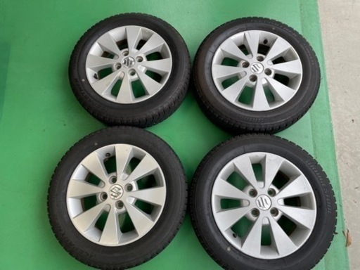 売却御礼　【14x4.5J +45 100 4H】ブリジストン ICEPARTNER★155/65R14★