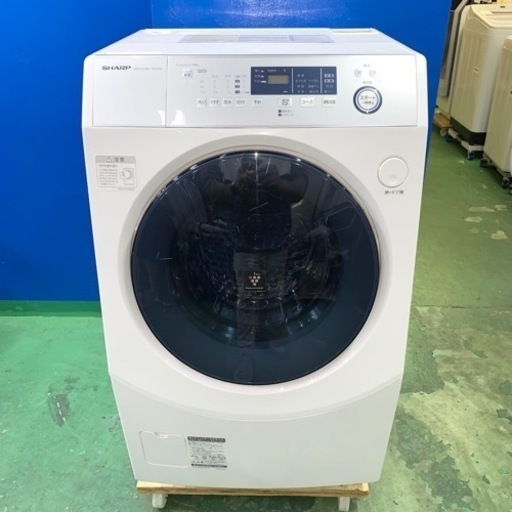 ⭐️SHARP⭐️ドラム洗濯乾燥機　2019年10kg 大阪市近郊配送無料