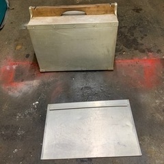 昭和レトロ　アルミ　おかもち　出前　キャンプの画像