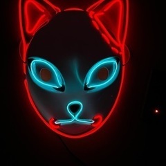 鬼滅の刃風　光るお面👺の画像