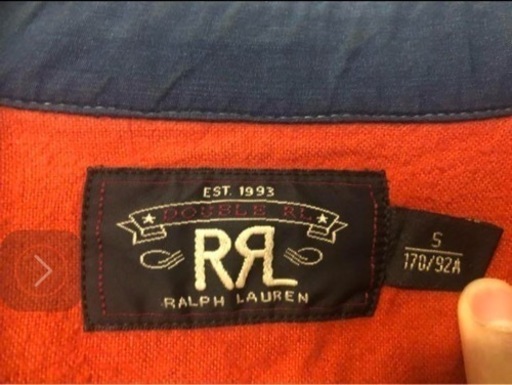 RRL リライアンス コットン ワークシャツ Sサイズ、美品