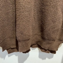 apart by lowrys Vネックニット　ブラウン　フリーサイズの画像