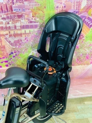 ❶5798子供乗せ電動アシスト自転車ブリヂストン20インチ良好バッテリー