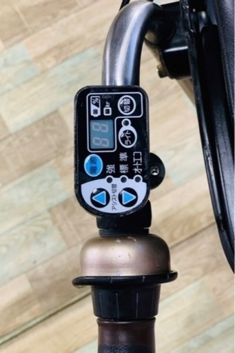 ❶5798子供乗せ電動アシスト自転車ブリヂストン20インチ良好バッテリー