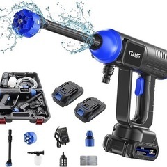 新品未使用✨ 高圧洗浄機 コードレス 充電式 水圧洗浄機 家庭用...