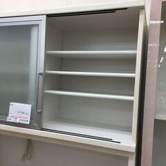 ★ジモティ割あり★  食器棚  W121×D46×H201 クリーニング済み SJ3764
