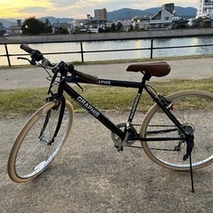 クロスバイク自転車6段変速26インチ 試用期間1月未満 11月5