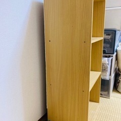カラーボックス（木目）　収納家具　棚の画像