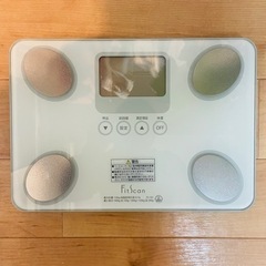 フィットスキャン 体組成計 FS-101-WH （ホワイト）タニタ　TANITA 体脂肪率の画像