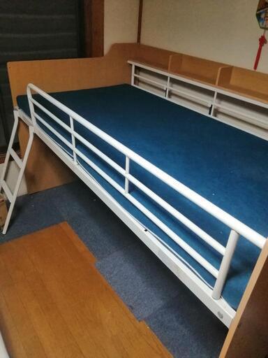 子供の成長で、ニ段ベッドが不要になった