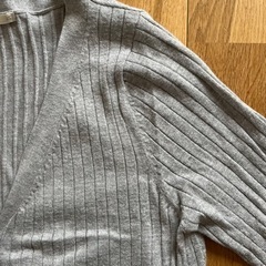 GU　リブニットロングカーディガン　XSの画像