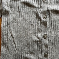 GU　リブニットロングカーディガン　XSの画像