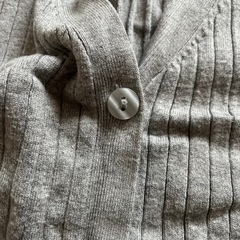 GU　リブニットロングカーディガン　XSの画像