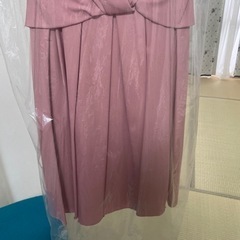 パーティドレス　ピンク　新品未使用　アサクラの画像