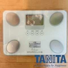 フィットスキャン 体組成計 FS-101-WH （ホワイト）タニ...