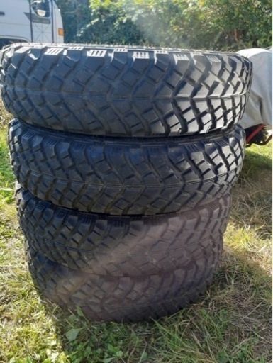 横浜ジオライダー ジムニー 16インチ マットタイヤ 4本