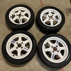 RAYS レイズTE37 14インチ　5.0J+45 100-4H 