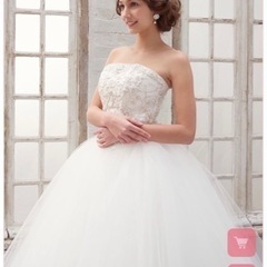 ♥️低身長さんオススメ ウエディングドレスの画像