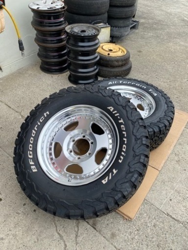 ラグナ　ホイール　BFグッドリッチ　ランドクルーザープラド