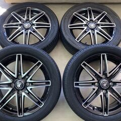 BROOK◆4.5J 15インチ IS43 PCD100-4H◆165/55R15付き◆タント ムーヴ コンテ N-BOX N-WGN ルークス ワゴンR MRワゴンなど