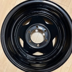 【ZERO HOUSE】CRAZY T-1 ハイエース 200系 ホイール 4本セット てっちん  (ブラック, 16インチ 8J インセット+0)の画像