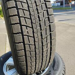 美品ホイール付バリ山スタッドレス265/65R17 8J